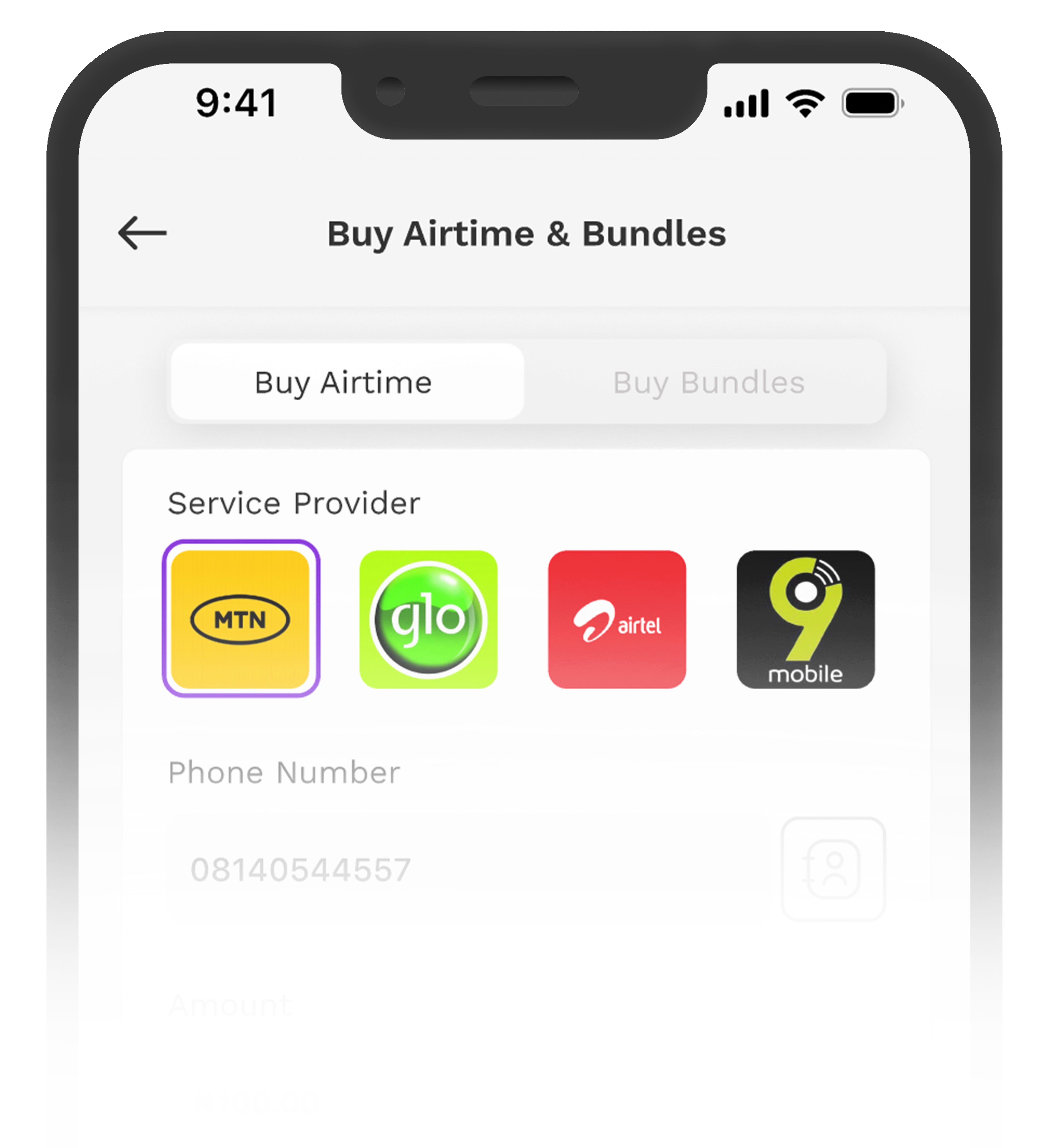 Sancus Africa app on phone